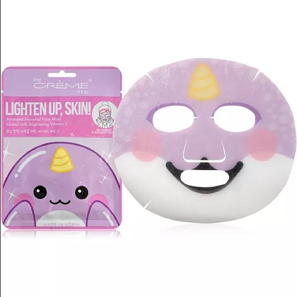 6/$15 the Creme Shop Lighten Up, Skin! Brightening Sheet Mask - Picture 1 of 7